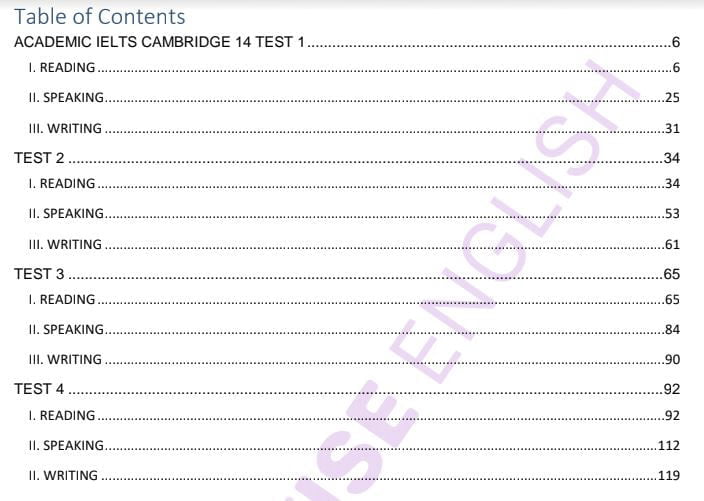 giải đề cambridge ielts 14
