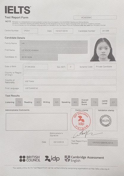 Hà Lê Khánh Ngọc