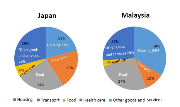IELTS Writing Task 1 Comparative Graphs