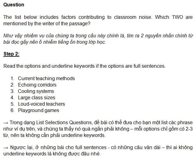 list-selection