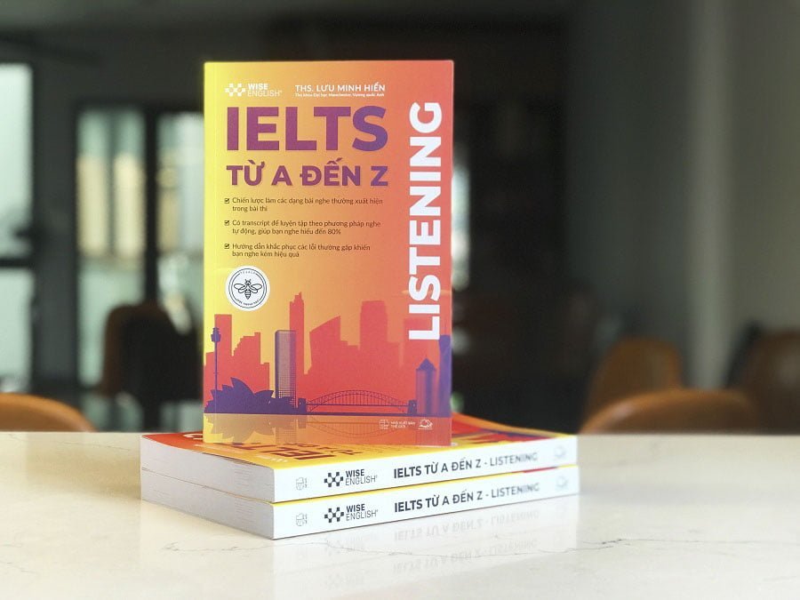 sách IELTS LISTENING TỪ A-Z