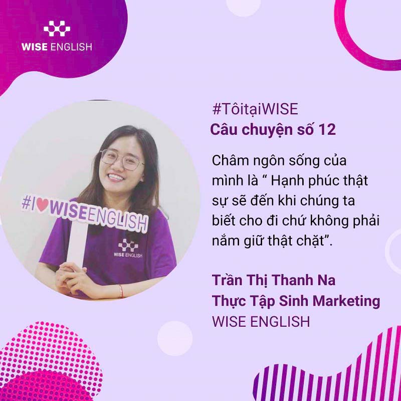 tôi tại WISE câu chuyện số 12