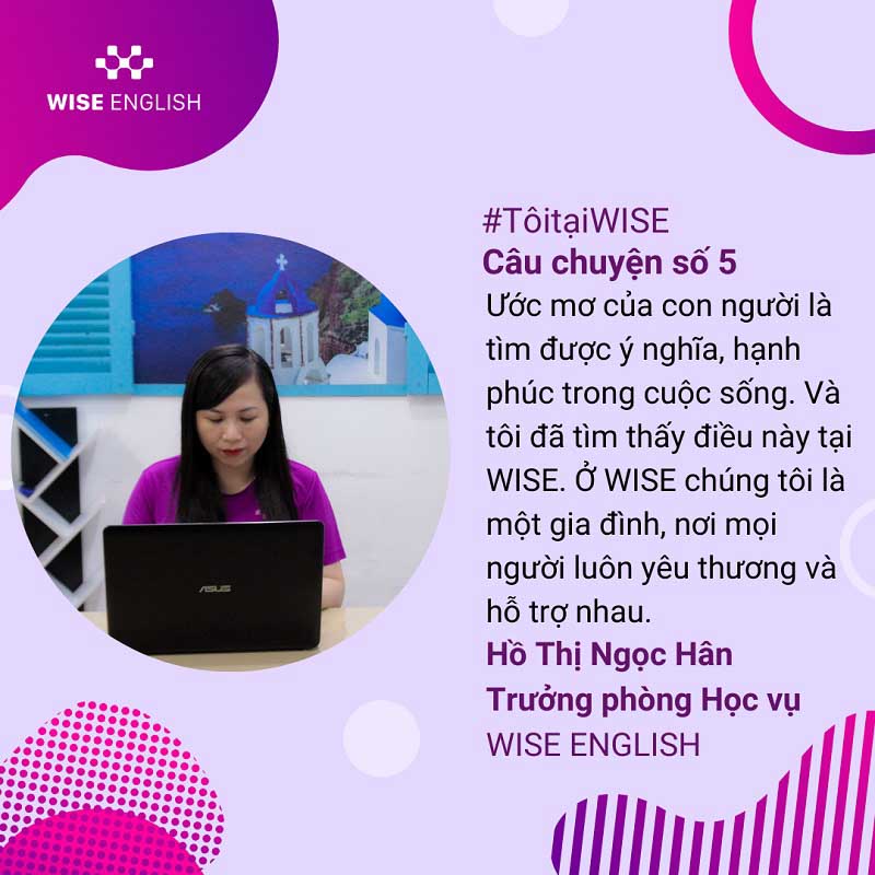 tôi tại WISE câu chuyện số 5