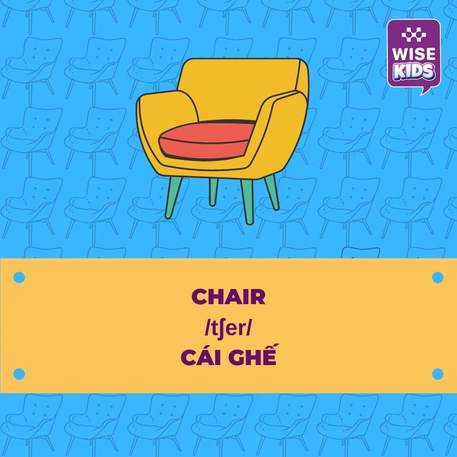 tu vung do vat chair