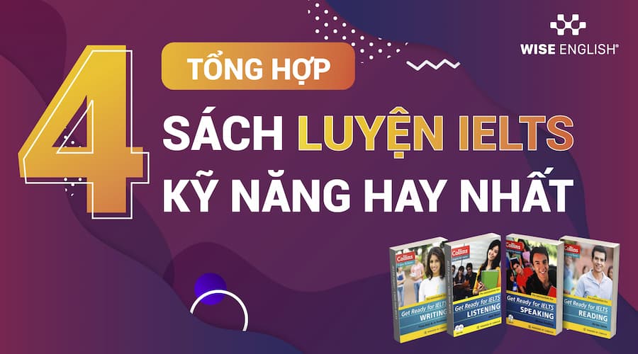 sách luyện ielts 4 kỹ năng
