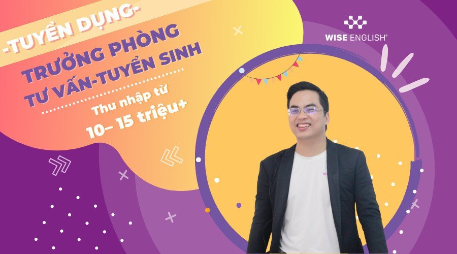 Trưởng phòng Tư vấn Tuyển sinh