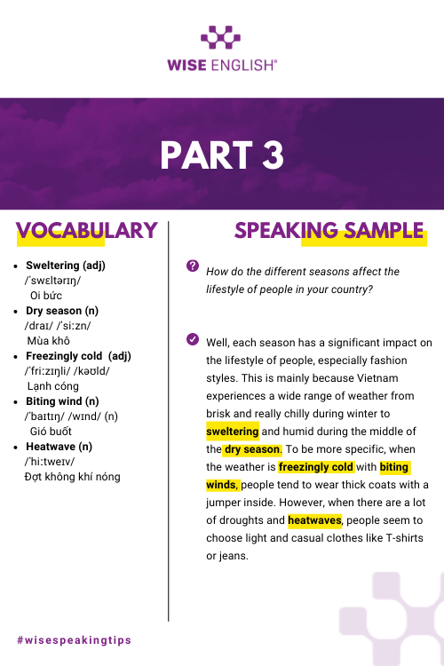 ielts speaking sample