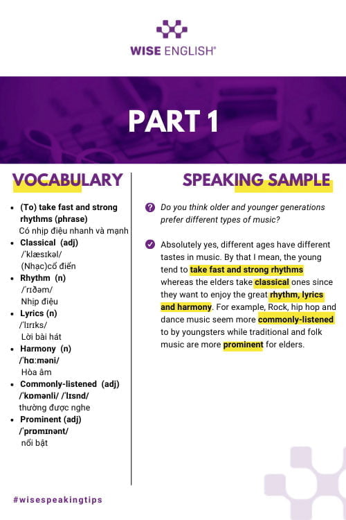 ielts speaking sample