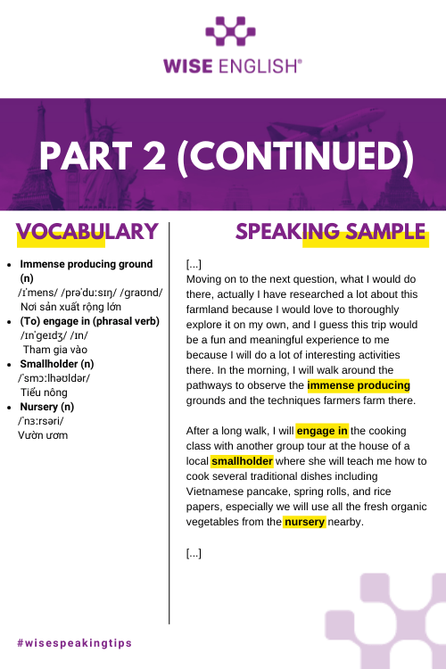 ielts speaking sample