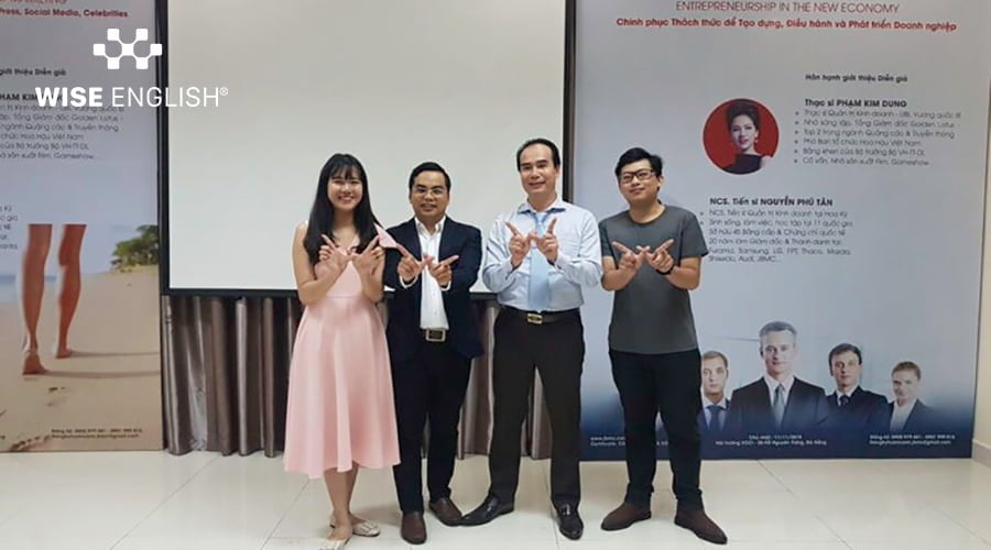 WISE-ENGLISH-tu-tin-the-hien-quan-diem-truoc-cac-chuyen-gia-trong-Hoi-thao-1