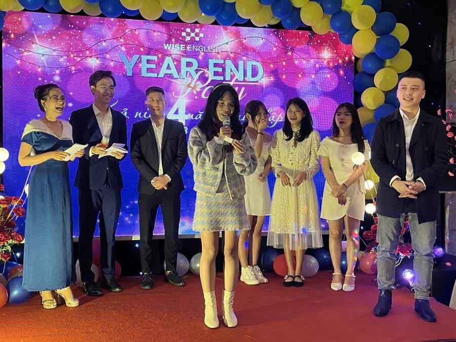 year end party WISE English