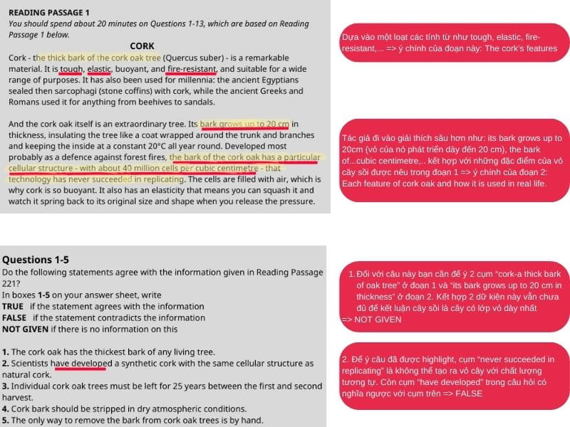 Tổng hợp đề thi IELTS Reading kèm đáp án chi tiết 12 Phương pháp làm IELTS Reading part 1