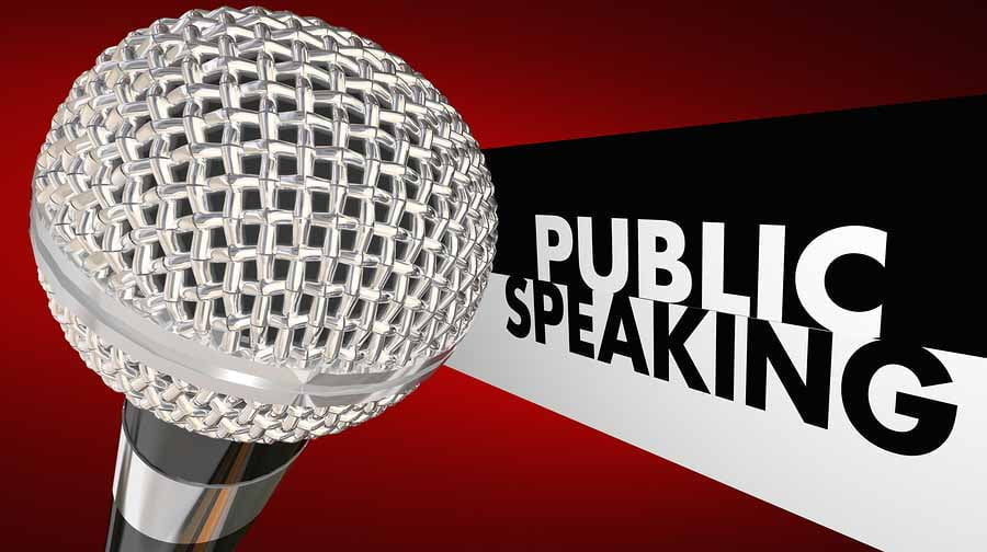 Public speaking