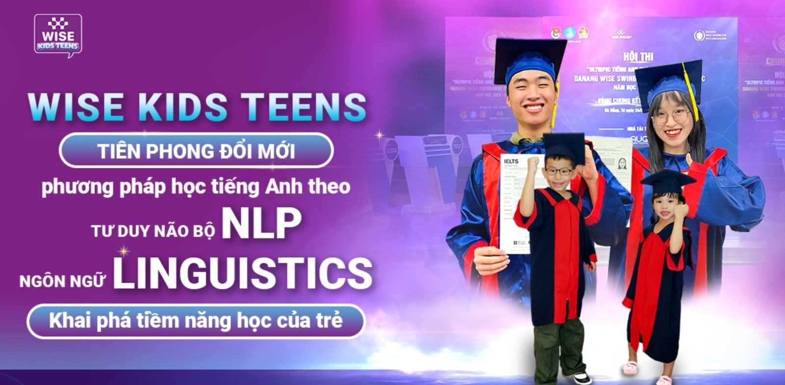 Top 11 trung tâm tiếng Anh thiếu nhi quận Tân Bình uy tín hàng đầu 1 Phương pháp Tư duy Não bộ (NLP) tại WISE Kids Teens