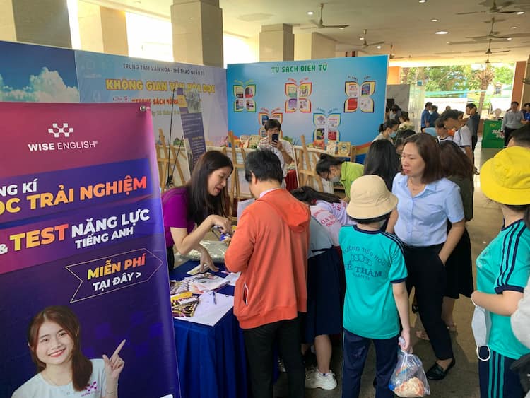 WISE ENGLISH VINH DỰ ĐỒNG HÀNH TỔ CHỨC NGÀY HỘI VĂN HÓA ĐỌC 2023