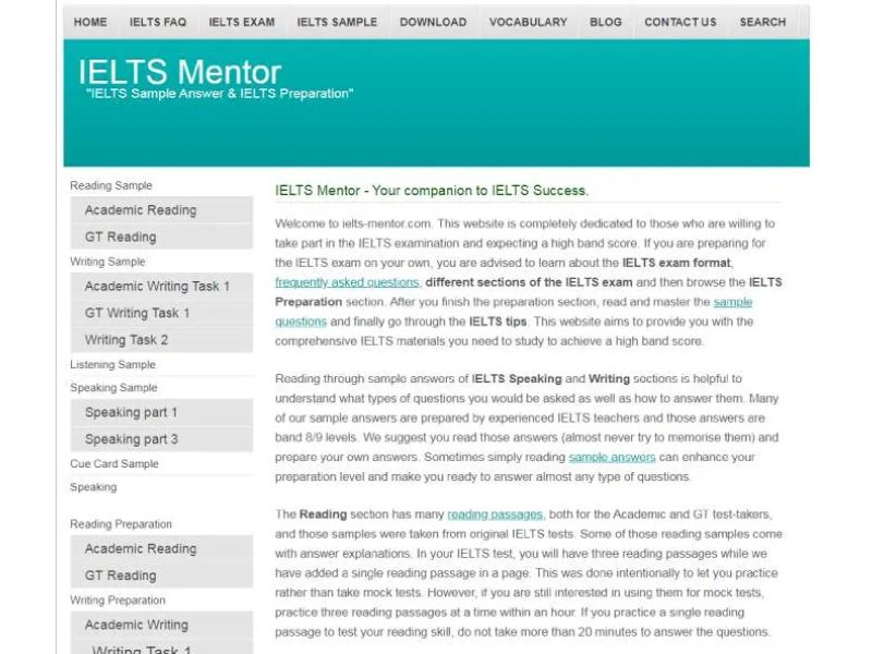 IELTS Mentor