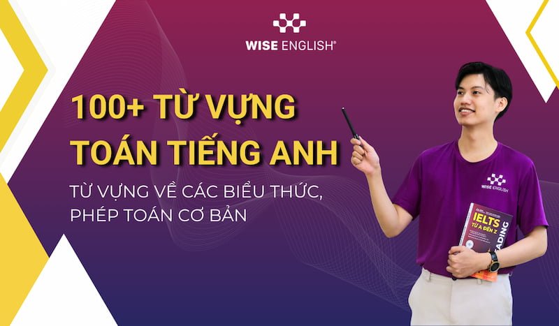 Từ vựng toán tiếng Anh