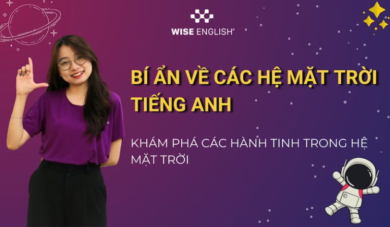 Các hành tinh trong hệ mặt trời tiếng anh