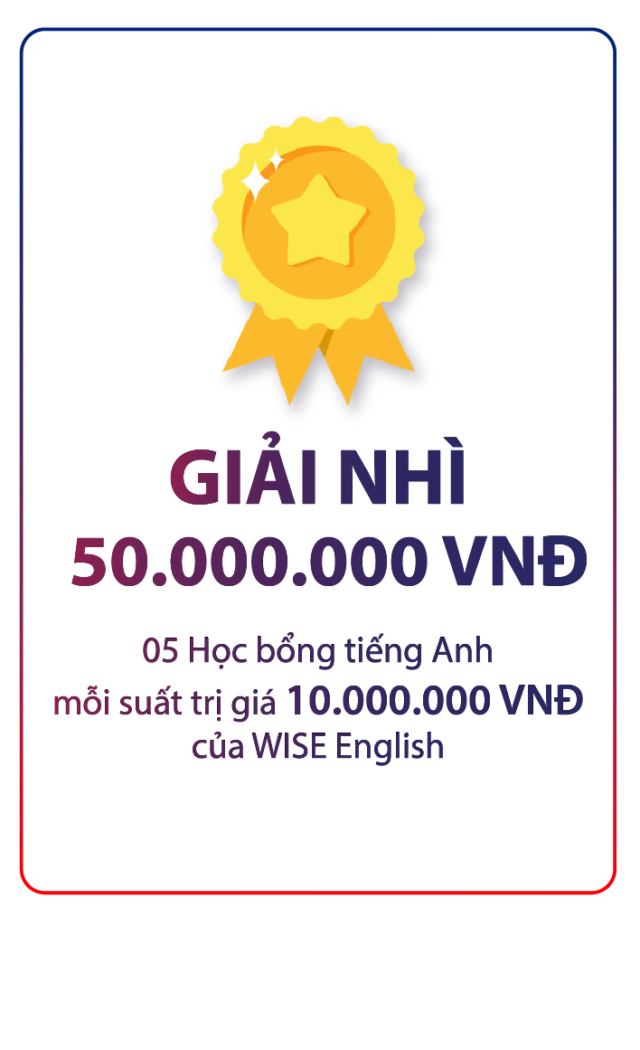 Giải nhì cuộc thi hùng biện