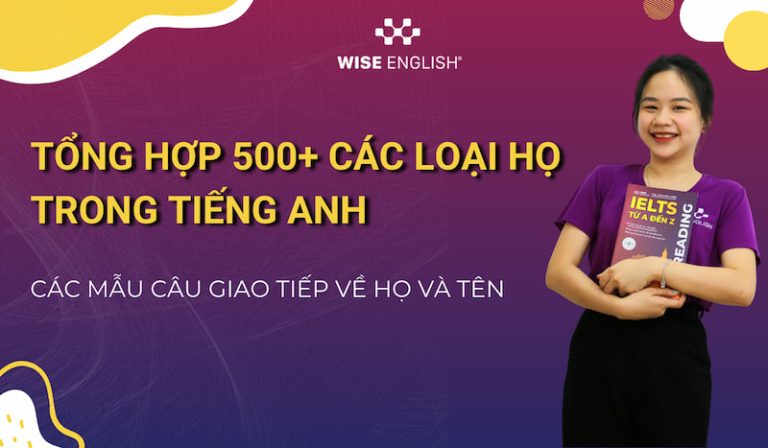 Họ trong tiếng Anh