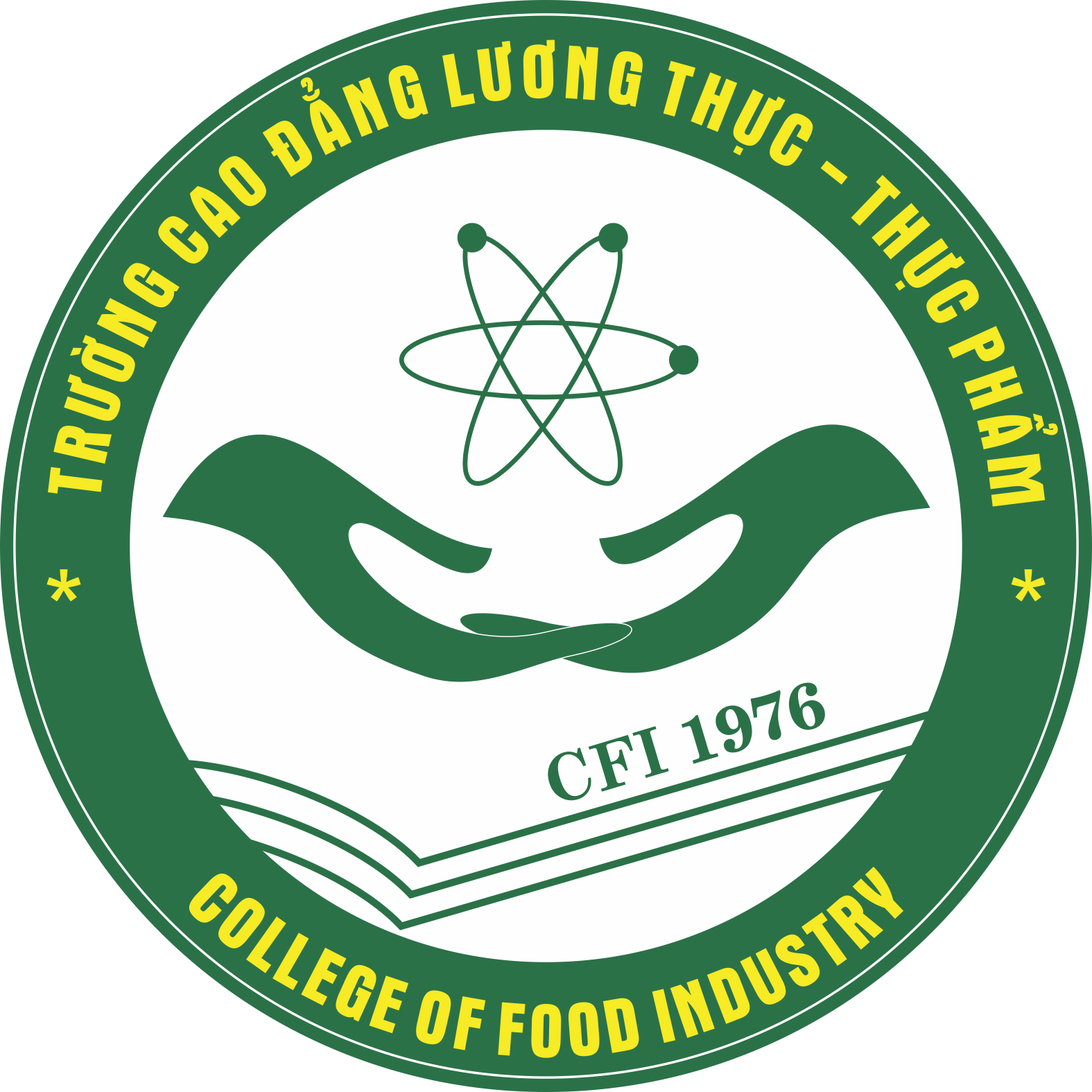 Logo trường CĐ Lương thực - Thực Phẩm