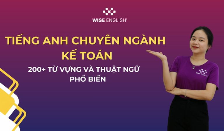 tiếng Anh chuyên ngành kế toán