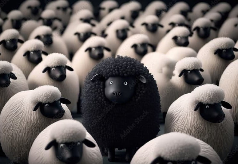 The Black Sheep - Nguồn gốc, Ý nghĩa và Vận dụng vào ngữ cảnh thực tế trong tiếng Anh 4 the-black-sheep-1