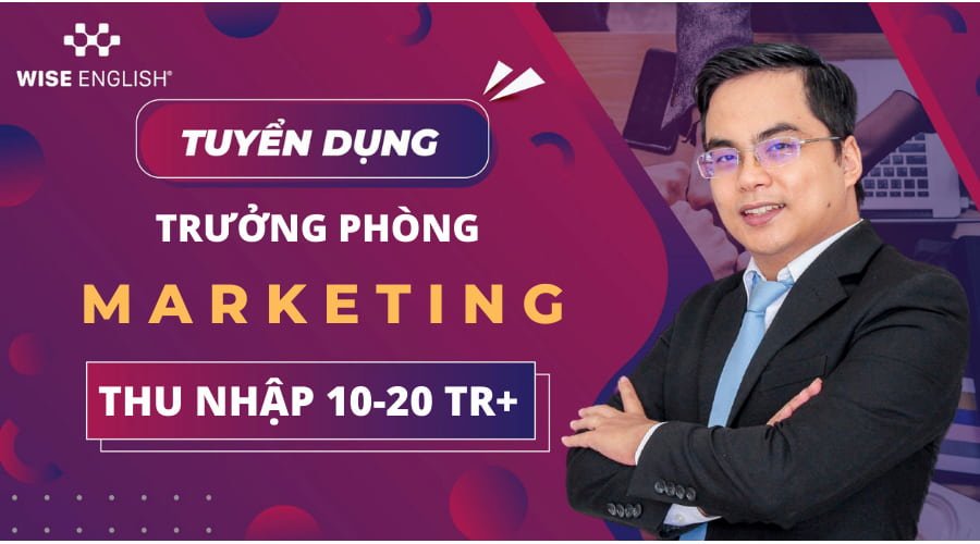 Tuyển trưởng phòng Marketing