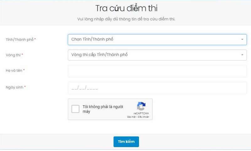 kiểm tra điểm toeic online