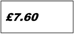 4. How much will the girl pay for her cinema ticket?