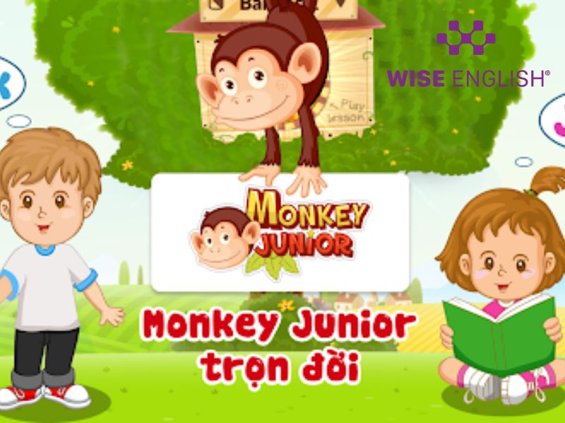 Bé học tiếng Anh qua Monkey Junior