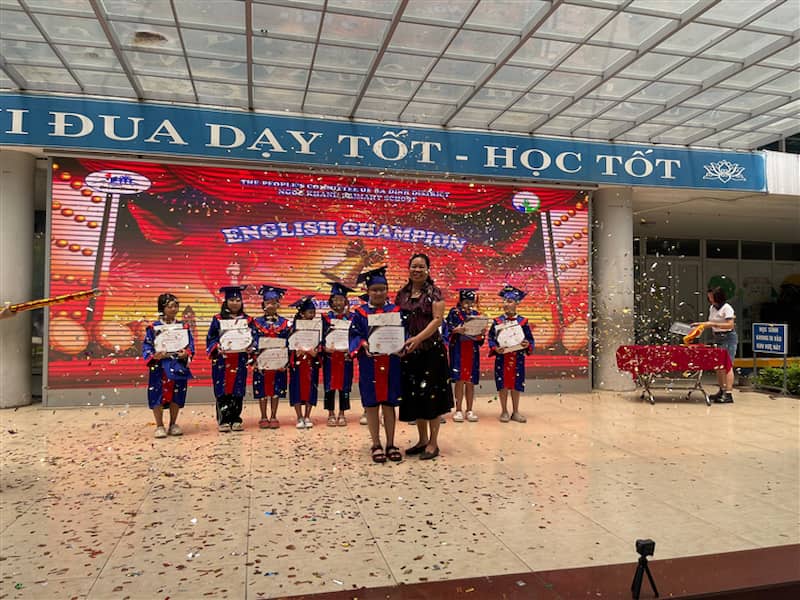 Cuộc thi tiếng anh English Champion dành cho trẻ em