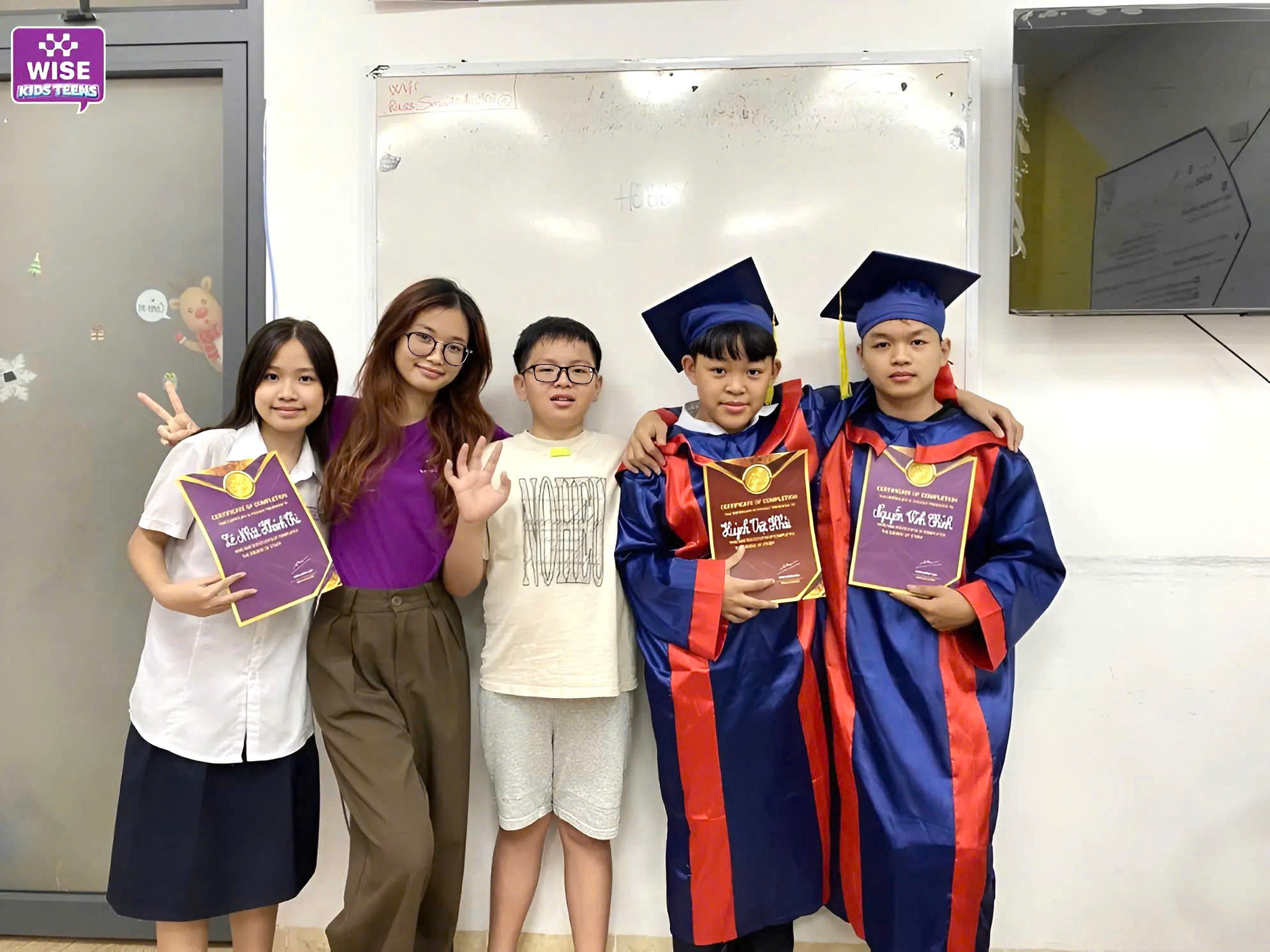 Tiếng Anh cho học sinh THCS tại WISE Kids Teens