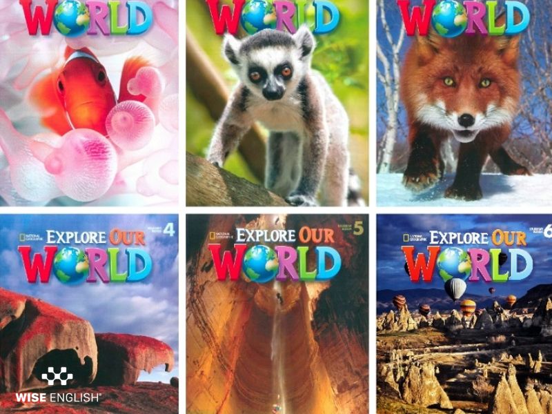 Top 20 bộ sách dạy giao tiếp tiếng Anh cho trẻ em tốt nhất 3 Bộ sách tiếng Anh giao tiếp cho trẻ em Explore Our World