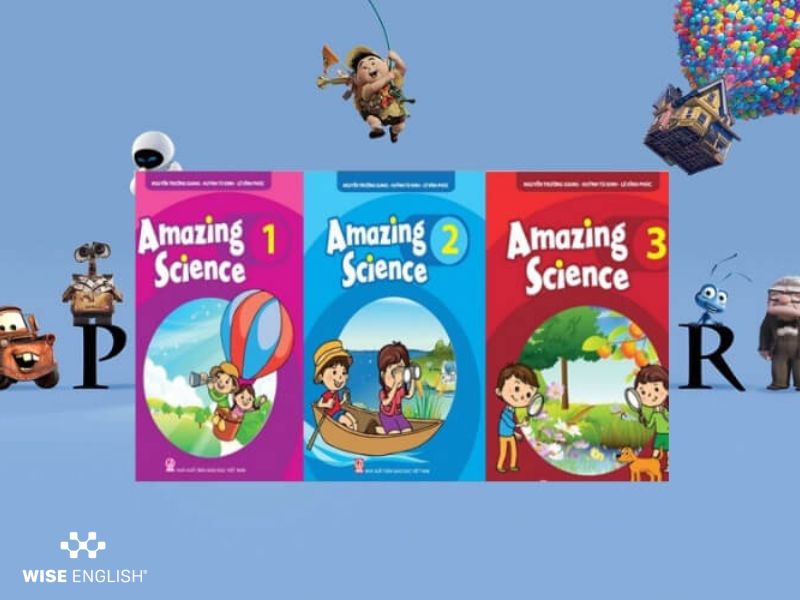 Top 20 bộ sách dạy giao tiếp tiếng Anh cho trẻ em tốt nhất 2 Sách dạy tiếng Anh giao tiếp cho trẻ em Amazing Sciene 1, 2, 3