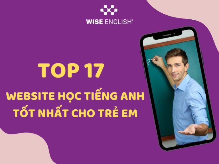 Website tiếng Anh cho trẻ em