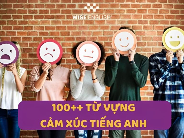 Từ vựng cảm xúc tiếng Anh