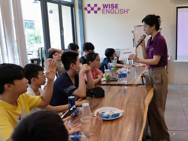 Bé học tiếng Anh tại WISE KIDs
