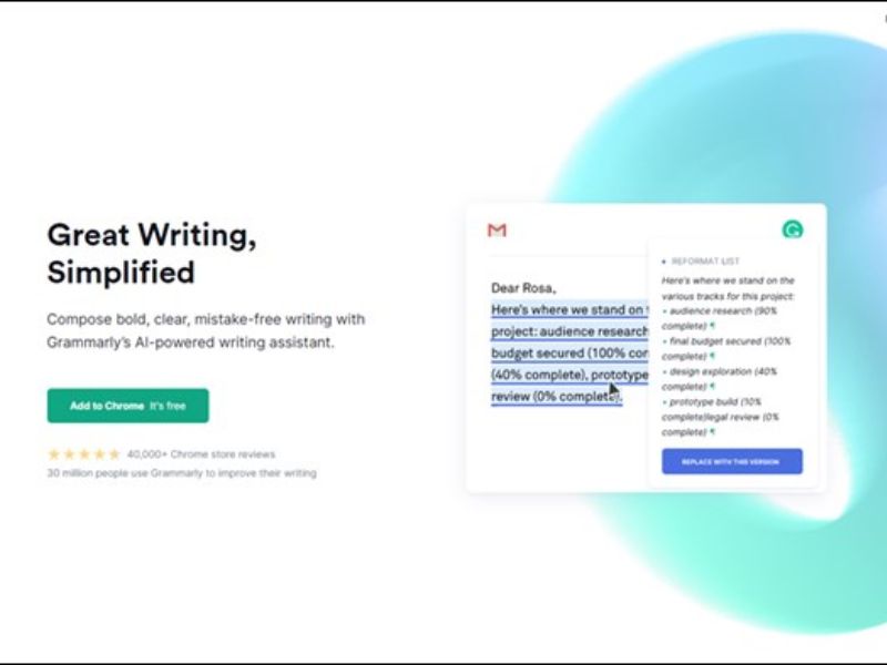 15 website luyện Writing hữu ích giúp bạn nâng band IELTS nhanh chóng 4 Grammarly