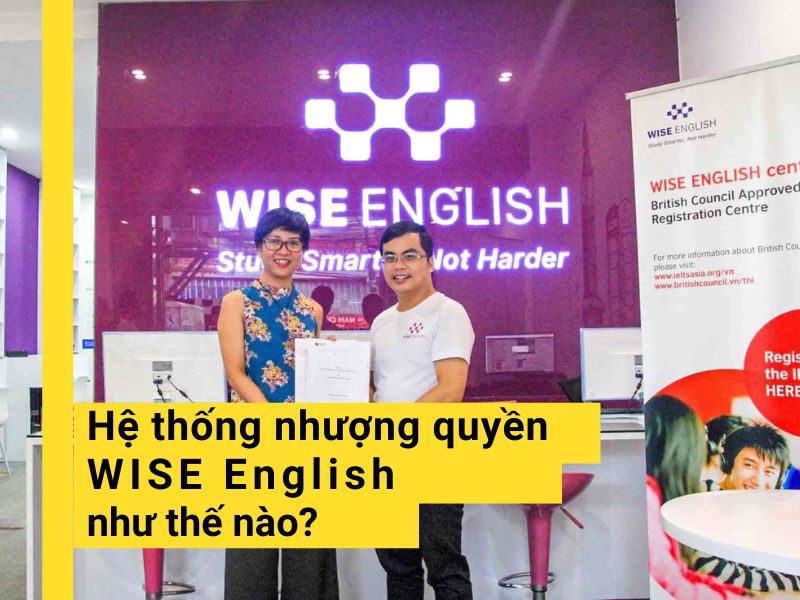 Lưu ý khi nhượng quyền thương hiệu - Những điều cần biết để thành công trong kinh doanh 5 hệ thống nhượng quyền WISE English