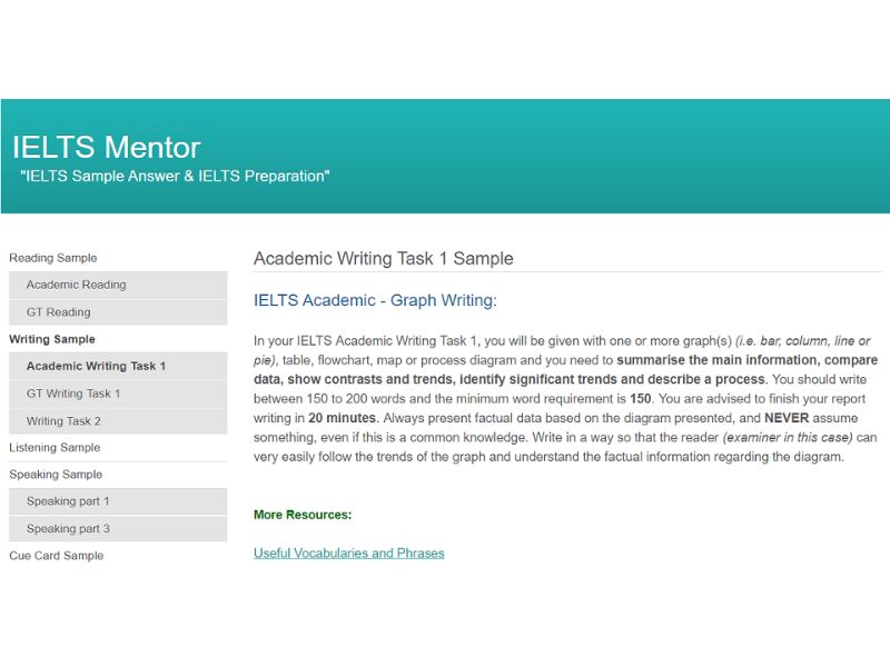 15 website luyện Writing hữu ích giúp bạn nâng band IELTS nhanh chóng 15 IELTS mentor