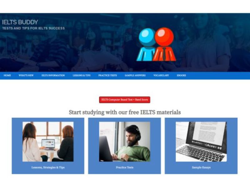 Top 6 website cung cấp đề thi thử IELTS Online miễn phí 2024 4 IELTS Buddy