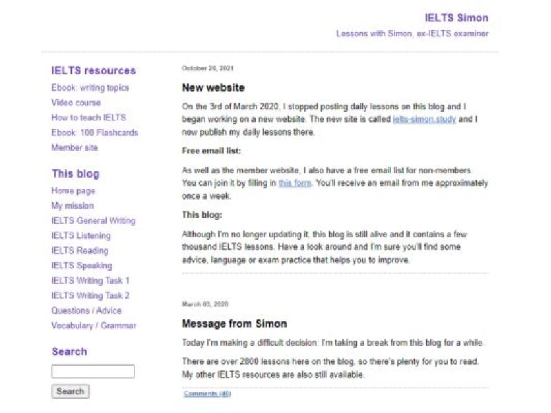 Top 6 website cung cấp đề thi thử IELTS Online miễn phí 2024 8 IELTS Simon