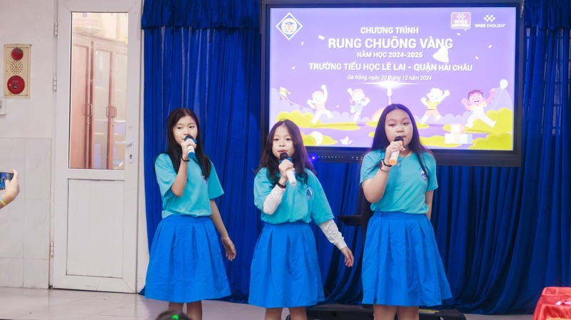 CHƯƠNG TRÌNH “RUNG CHUÔNG VÀNG NĂM HỌC 2024 - 2025 - TRƯỜNG TIỂU HỌC LÊ LAI" DO WISE ENGLISH KẾT HỢP VỚI TRƯỜNG TIỂU HỌC LÊ LAI - QUẬN HẢI CHÂU TỔ CHỨC ĐÃ DIỄN RA THÀNH CÔNG TỐT ĐẸP 6 471152346 1067155182093510 8309918382679326166 n 1