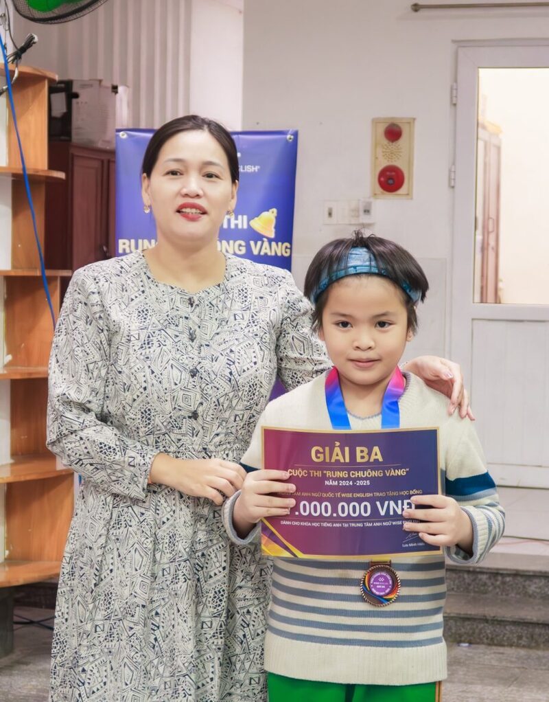 CHƯƠNG TRÌNH “RUNG CHUÔNG VÀNG NĂM HỌC 2024 - 2025 - TRƯỜNG TIỂU HỌC LÊ LAI" DO WISE ENGLISH KẾT HỢP VỚI TRƯỜNG TIỂU HỌC LÊ LAI - QUẬN HẢI CHÂU TỔ CHỨC ĐÃ DIỄN RA THÀNH CÔNG TỐT ĐẸP 3 471165887 1067155305426831 6828285801083304913 n 1