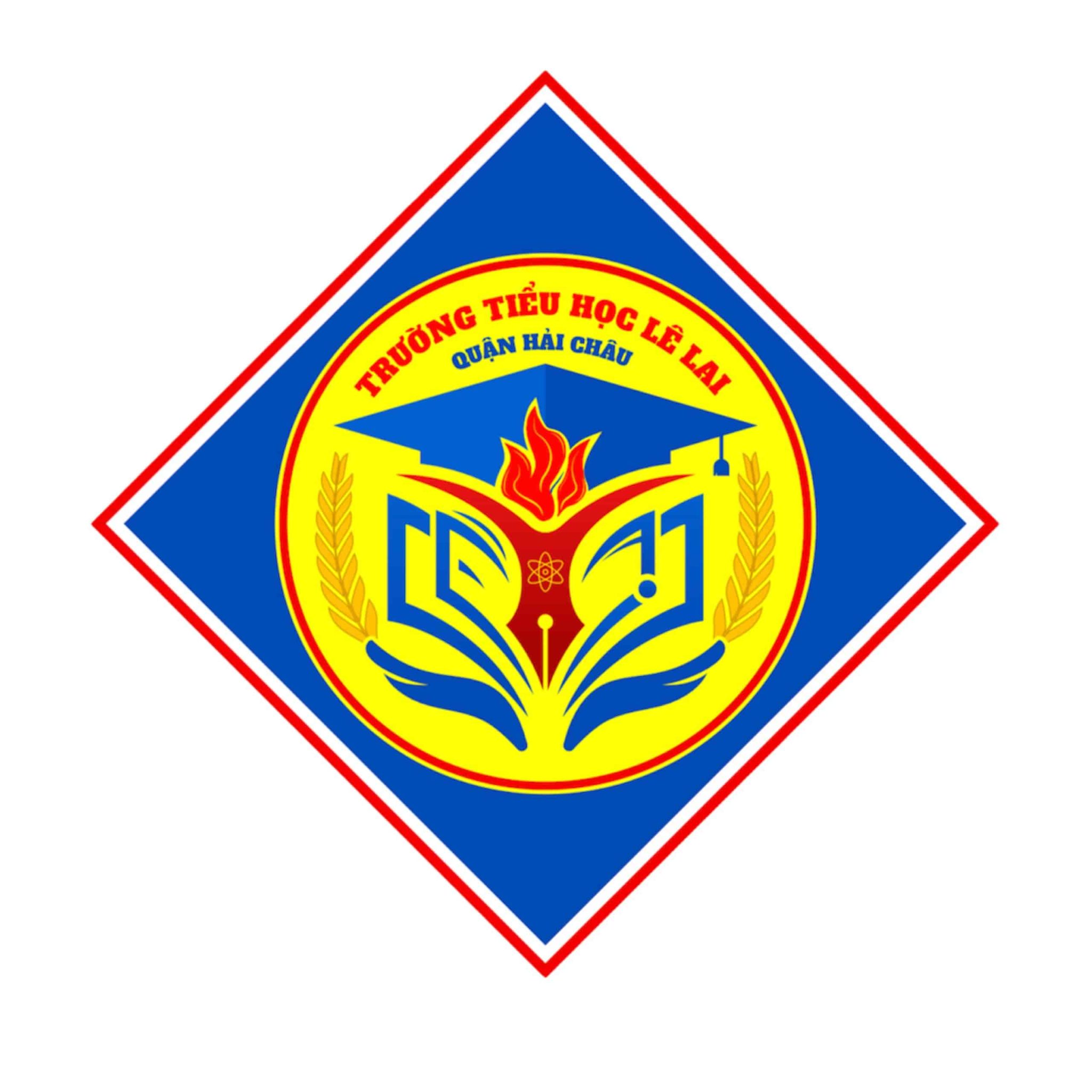 logo truong tieu hoc le lai min