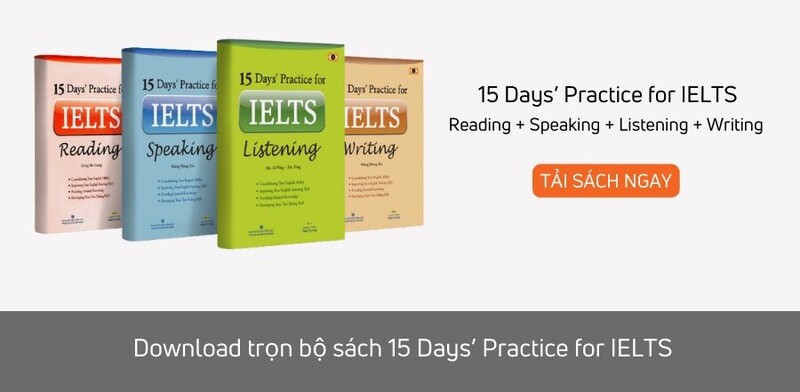 Tài liệu học IELTS Listening - Tất tần tật các tài liệu free hay nhất 2025 4 15 days practice for ielts listening