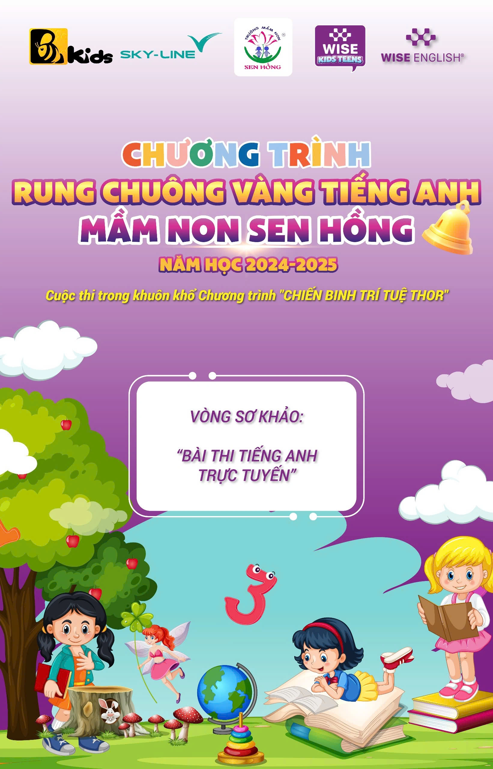 rung chuong vang mam non sen hong mobile