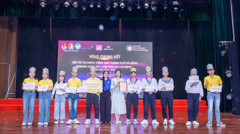 KẾT QUẢ CỦA VÒNG THI CHUNG KẾT HỘI THI "OLYMPIC TIẾNG ANH THÀNH PHỐ ĐÀ NẴNG - DANANG WISE SKY-LINE ENGLISH OLYMPIC" NĂM HỌC 2024 - 2025| BẢNG B KHỐI TRUNG HỌC CƠ SỞ 4 vong chung ket bang b 1