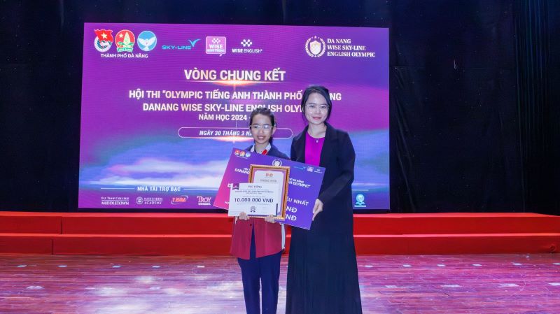 KẾT QUẢ CỦA VÒNG THI CHUNG KẾT HỘI THI "OLYMPIC TIẾNG ANH THÀNH PHỐ ĐÀ NẴNG - DANANG WISE SKY-LINE ENGLISH OLYMPIC" NĂM HỌC 2024 - 2025| BẢNG B KHỐI TRUNG HỌC CƠ SỞ 2 vong chung ket bang b 13